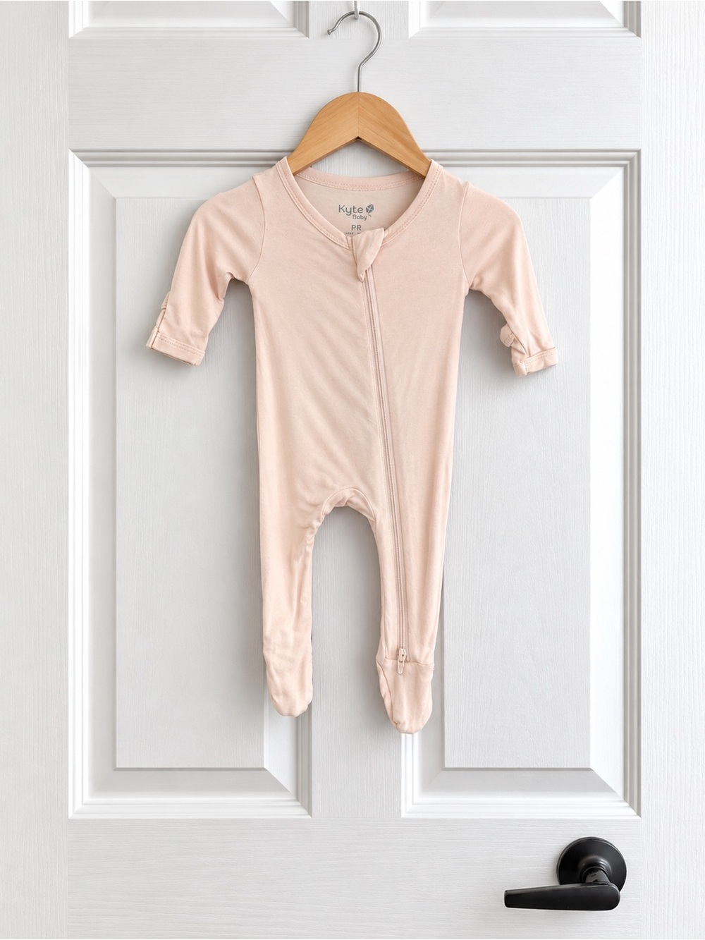 Kyte Baby Preemie Blush Pink Bamboo Zipper Footie Sleeper